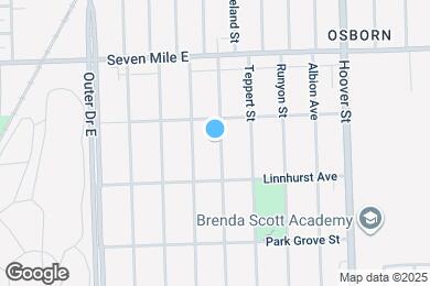 Map image of the property - 18675 Beland St