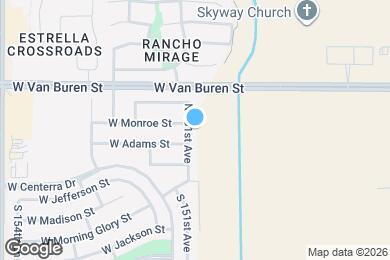 Map image of the property - 161 N 151st Ave