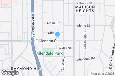 Map image of the property - 311 E Glenarm St