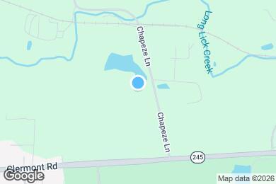 Map image of the property - 2465 Chapeze Ln