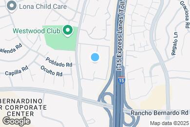 Map image of the property - 17099 W Bernardo Dr
