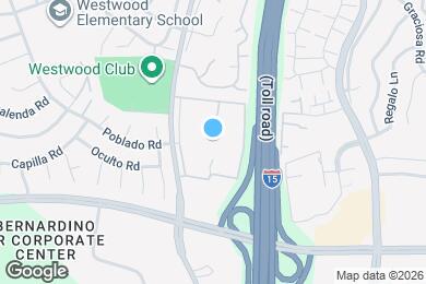 Map image of the property - 17129 W Bernardo Dr