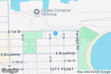 Map image of the property - 868 E 2nd St