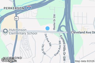 Map image of the property - 375 Cleveland Ave SW