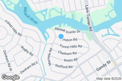 Map image of the property - 1544 Breton Rd
