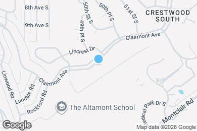 Map image of the property - 4829 Clairmont Ave