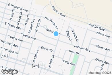 Map image of the property - 805 Duncan Ave