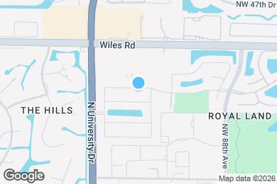 Map image of the property - 9130 NW 44th Ct
