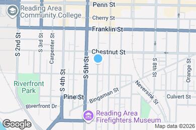 Map image of the property - 235 Pearl St