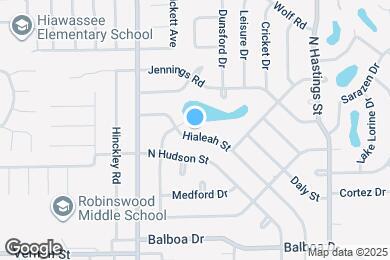 Map image of the property - 6129 Hialeah St