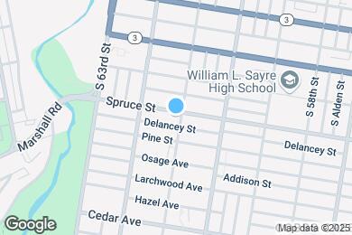 Map image of the property - 6104 Spruce St