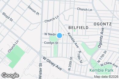 Map image of the property - 5815 N 21st St