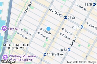 Map image of the property - 329 W 19th St