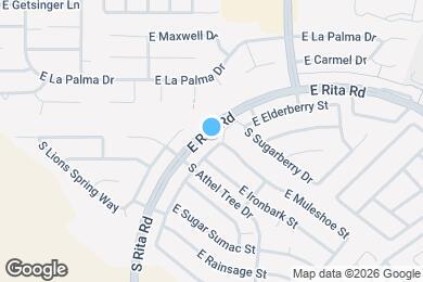 Map image of the property - 7620 S Trumpet Vine Ave