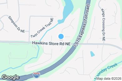 Map image of the property - 4351 Lakeside Hills Way NE