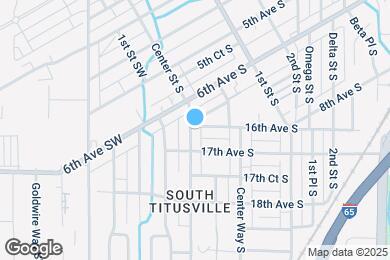 Map image of the property - 1601 Center St S