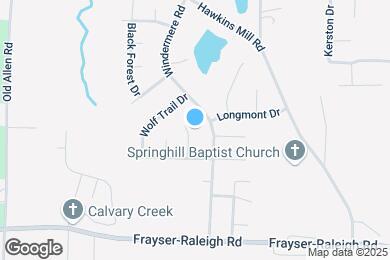 Map image of the property - 3710 Dorado Cove