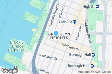 Map image of the property - 30 Pierrepont St