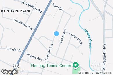 Map image of the property - 2506 Coleman Ave