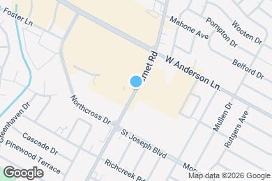 Map image of the property - 3214 Crosscreek Dr