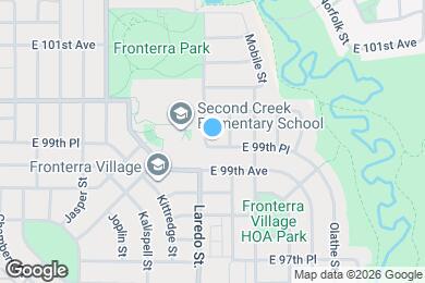 Map image of the property - 9908 Lewiston St
