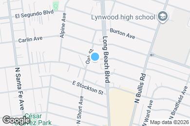 Map image of the property - 3310 Palm Ave