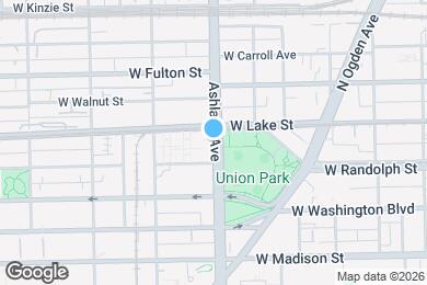 Map image of the property - 160 N Ashland Ave