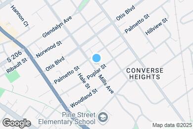 Map image of the property - 357 Mills Ave