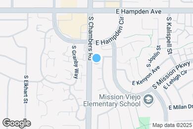 Map image of the property - 3679 S Helena Way