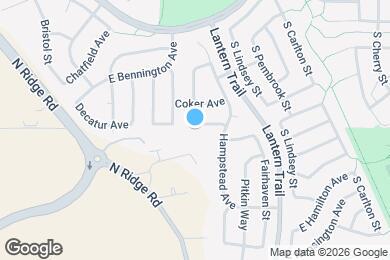 Map image of the property - 4722 Sutton Ave