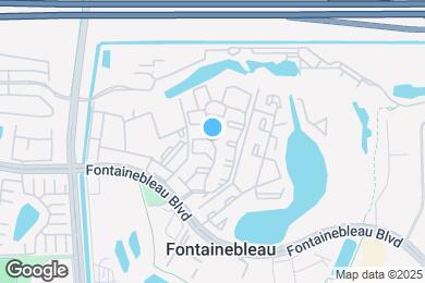 Map image of the property - 9419 Fontainebleau Blvd