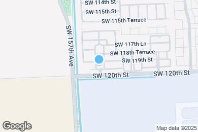 Map image of the property - 11923 SW 155th Ct