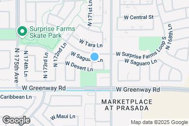 Map image of the property - 17137 W Saguaro Ln