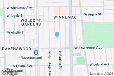 Map image of the property - 4836 N Paulina St