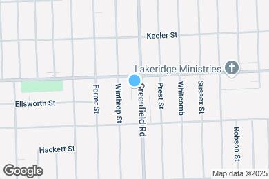 Map image of the property - Greenfield Apartments
