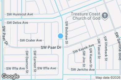 Map image of the property - 4173 SW Endicott St