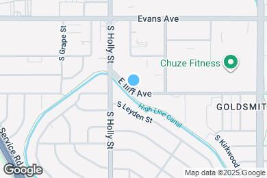 Map image of the property - 5875 E Iliff Ave