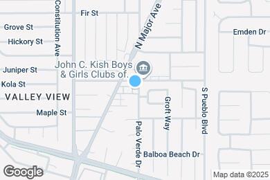 Map image of the property - 814 Tracey St