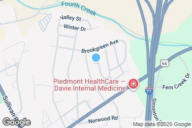 Map image of the property - 943 Ashland Ave