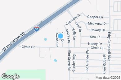 Map image of the property - 1617 Bob Dr