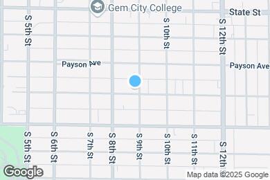 Map image of the property - 837 Washington St