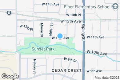 Map image of the property - 10280 W 12th Ave