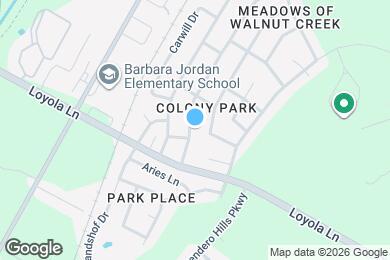 Map image of the property - 6803 Hillcroft Dr