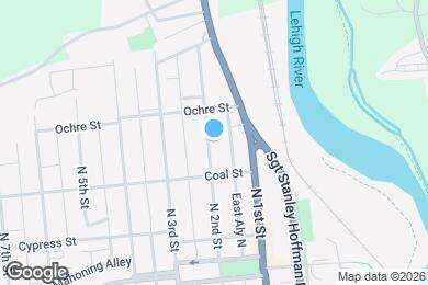 Map image of the property - 339 N 2nd St