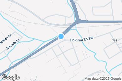 Map image of the property - 809 Colonial Rd SW
