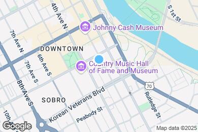 Map image of the property - 301 Demonbreun St