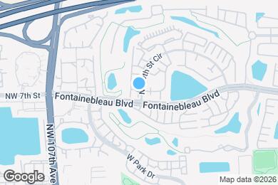 Map image of the property - 10317 NW 9th St Cir