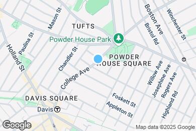 Map image of the property - 107 College Ave