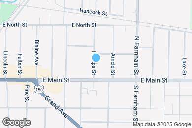 Map image of the property - 95 Phillips St