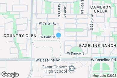 Map image of the property - 4109 W Park St